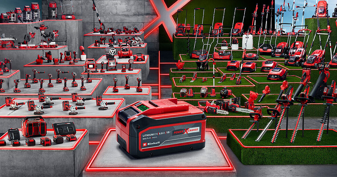 Kit de arranque de batería Einhell, Power X-Change 18 V 4 Ah 4512042 -  Cargadores y baterías - Los mejores precios